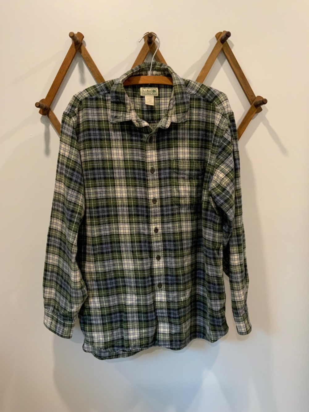 LLBean Flannel in Large